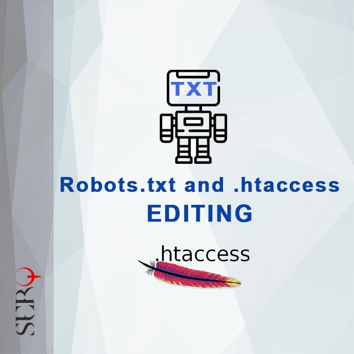 Edit Robots.txt end htaccess - Редактирование robots.txt и htaccess