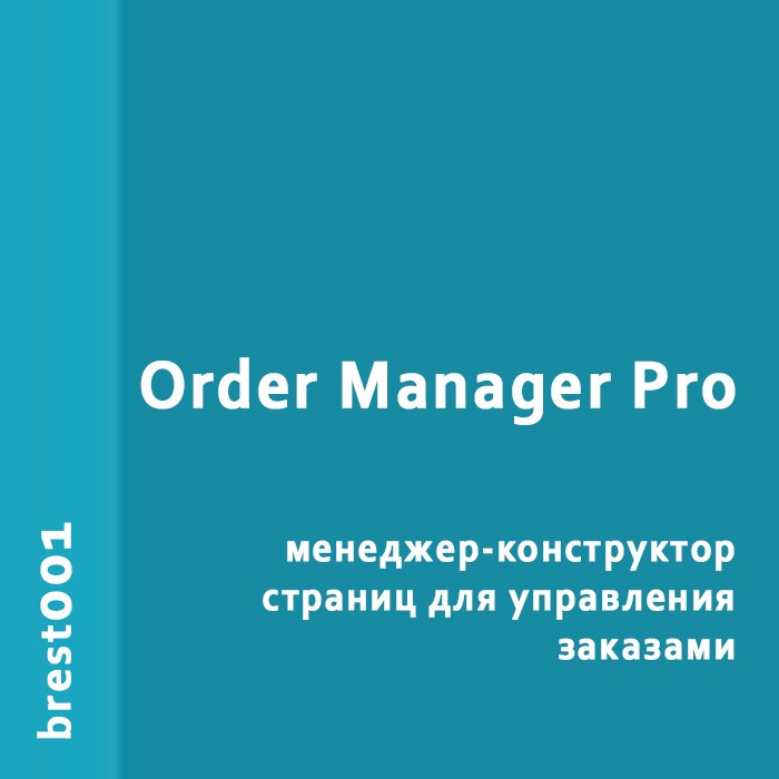 Менеджер заказов «Order Manager Pro»